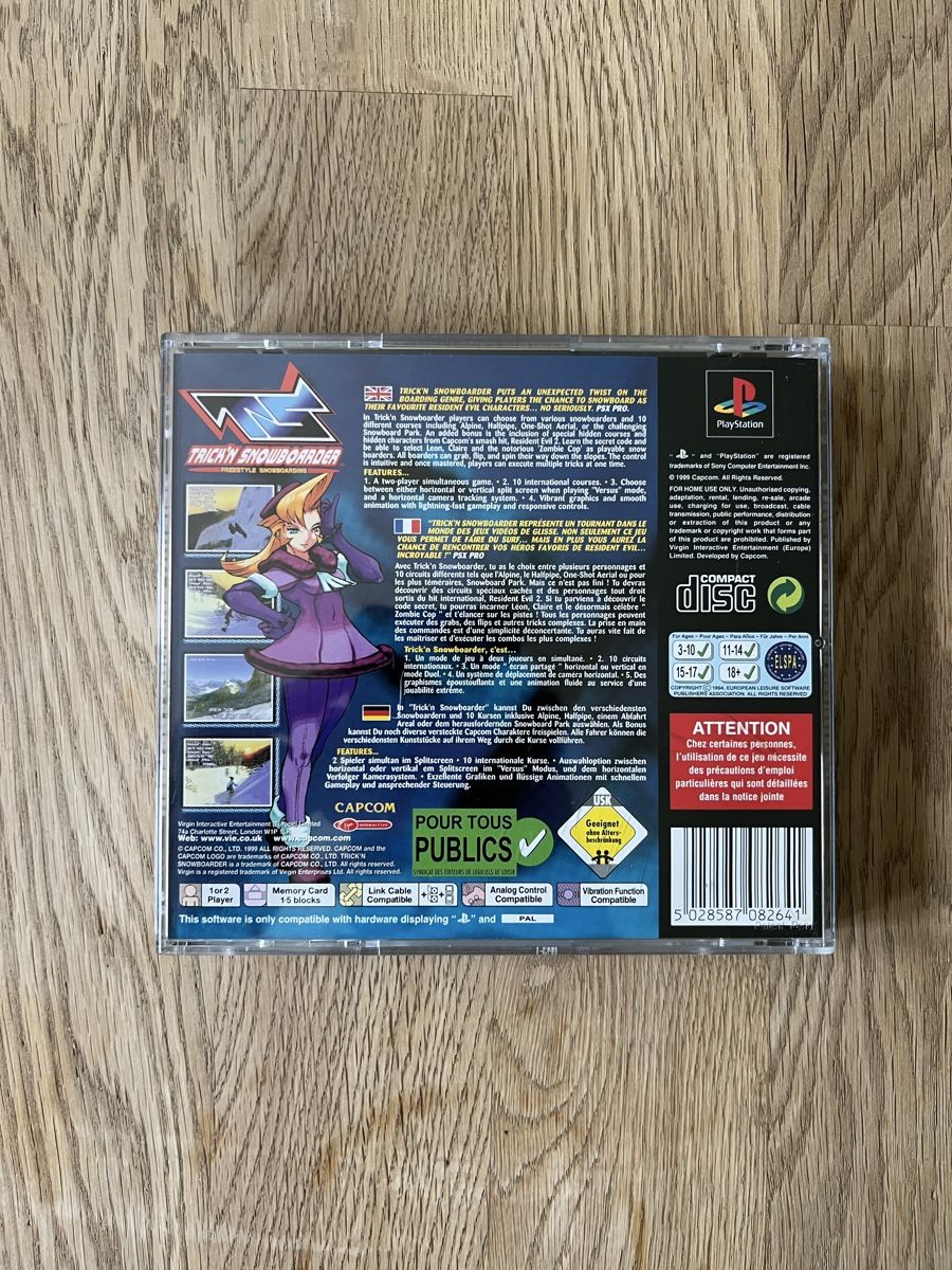 Giochi: Trick‘n Snowboarder - PS1 – Usato da Baden venduto da tob_t8gw 1