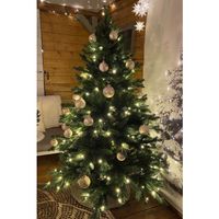 -10% AKTION: Künstl. LED-Nordmann Tanne 150cm