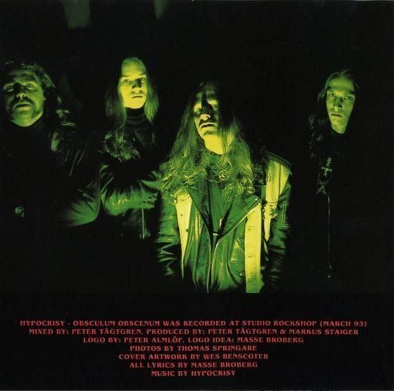 CD: Hypocrisy - Osculum...(Rar) – Usato da St-Cergue venduto da VeganWarrior 1