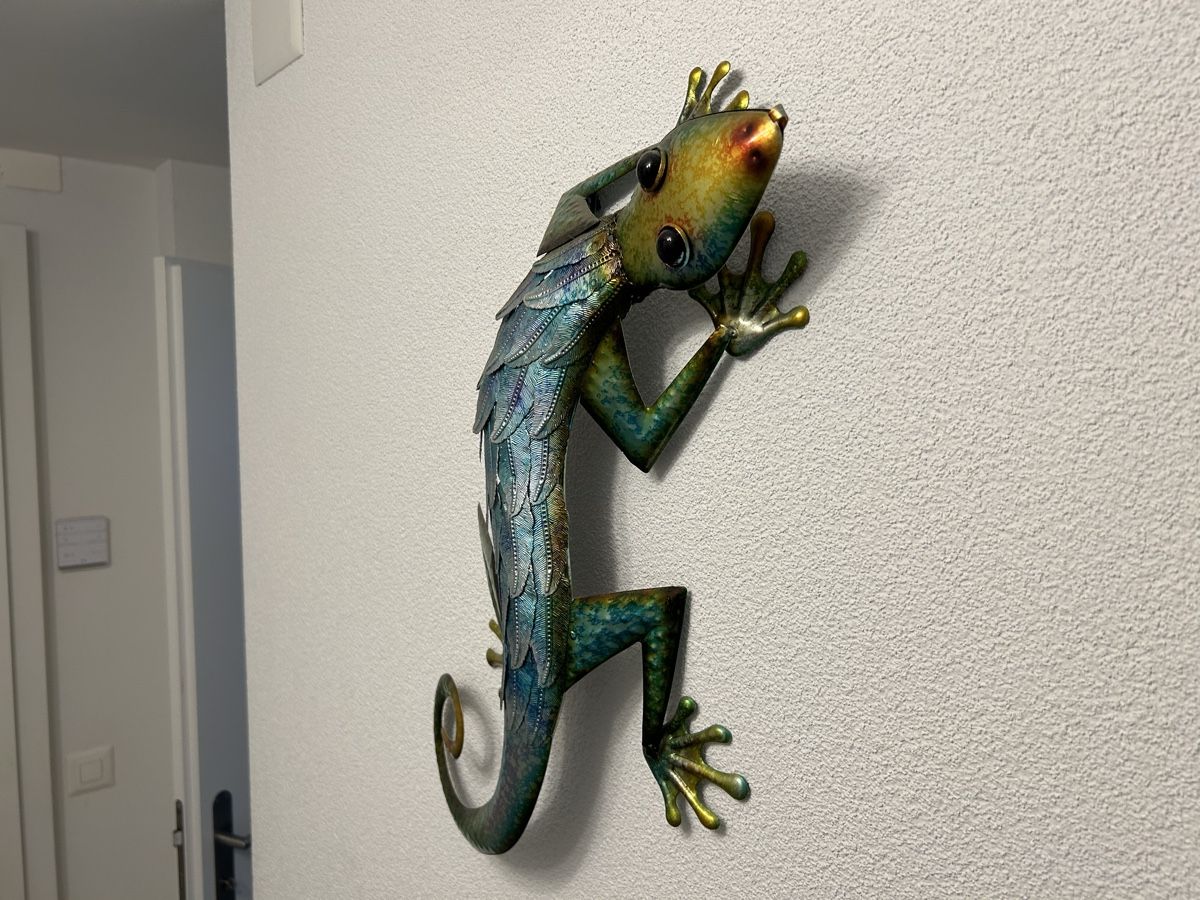Alle Dekorationen: Wanddeko Gecko Metall – Neu (gemäss Beschreibung) aus Bremgarten AG von nullpunktnull 3