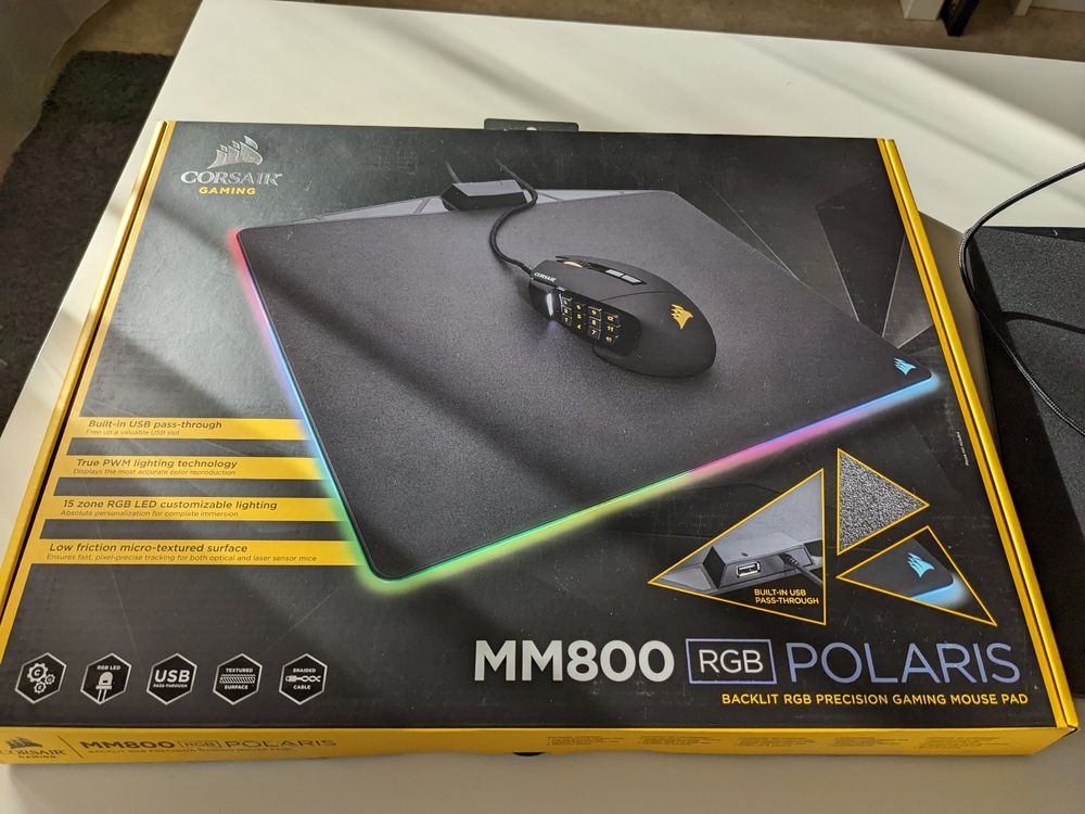 Corsair MM800 RGB Polaris Mouse Pad (Gebraucht) in Winterthur für CHF ...