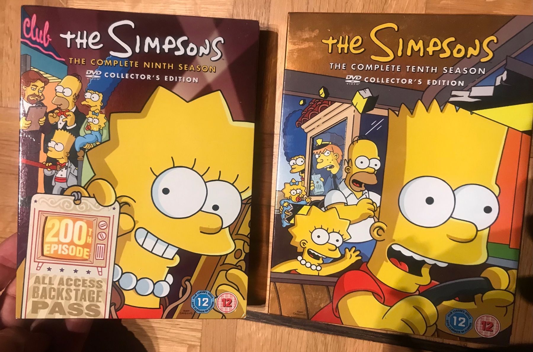 Alle DVDs: Collection complète DVD The Simpsons en anglais 10 coffrets – Gebraucht aus Chesières von Dungaraid 5