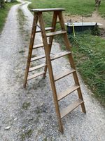 Bockleiter Holzleiter Deko