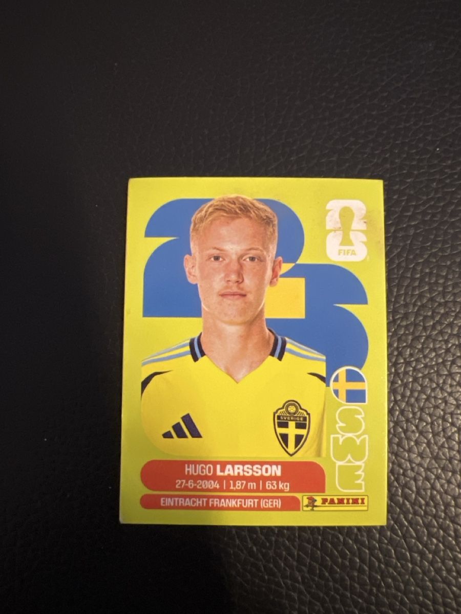 Panini Sammelbilder & Trading cards: Hugo Larsson – Neu (gemäss Beschreibung) aus Spreitenbach von bratunac
