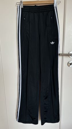 Adidas Track Pants Black White Stripes 