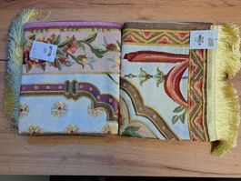 2x Gebetsteppich mit Stickerei 67 x 108 cm NEU