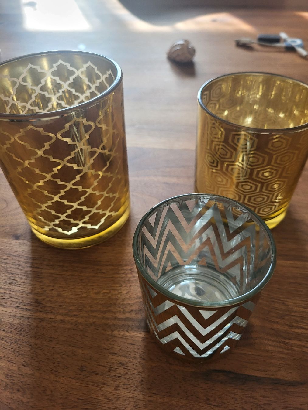 Candele: Teelicht Set gold – Usato da Winterthur venduto da Winti1993