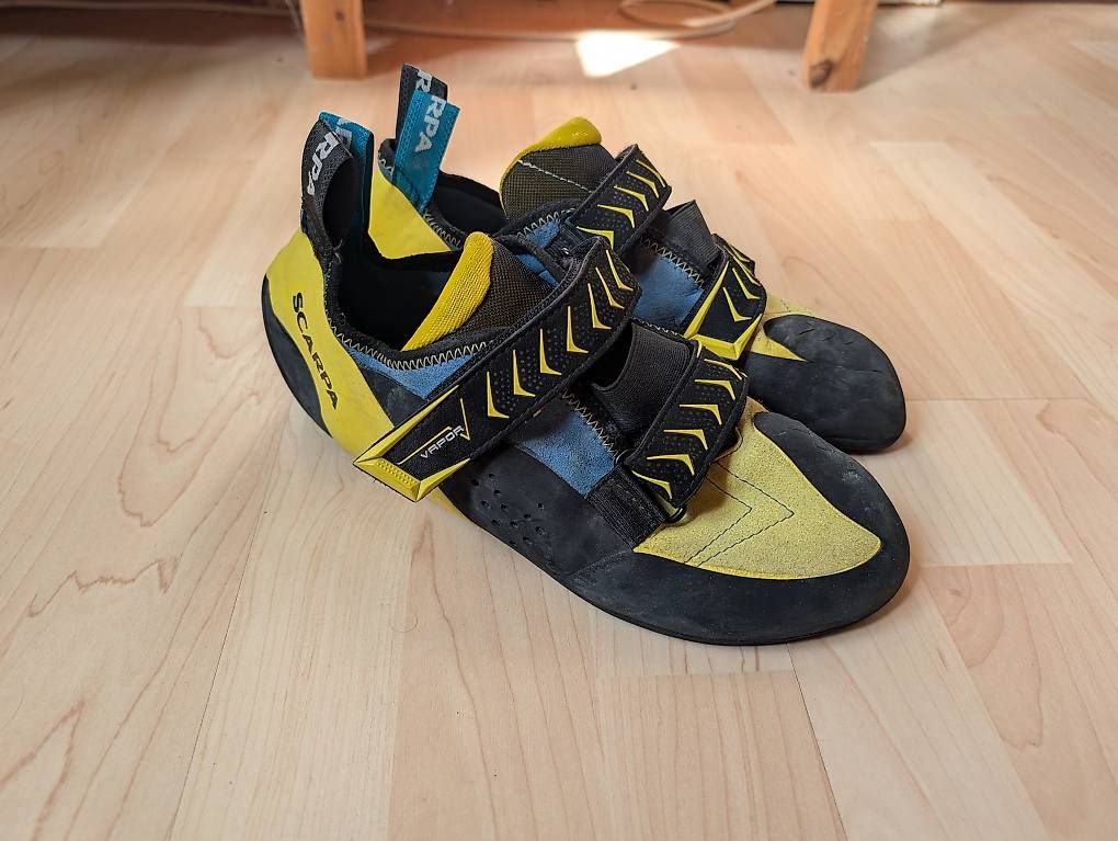 Scarpa Herrenschuhe: Scarpa Vapor V Gr. 45.5 Boulder Schuhe – Neu (gemäss Beschreibung) aus Winterthur von MeTheOtherGuy