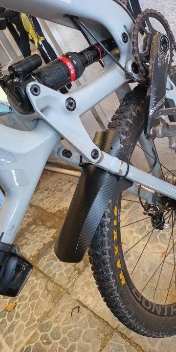 Pezzi di ricambio: Mud Guard carbon Optik 2 Stück – Nuovo e nell'imballaggio originale da Lauerz venduto da STIDRIVER 1