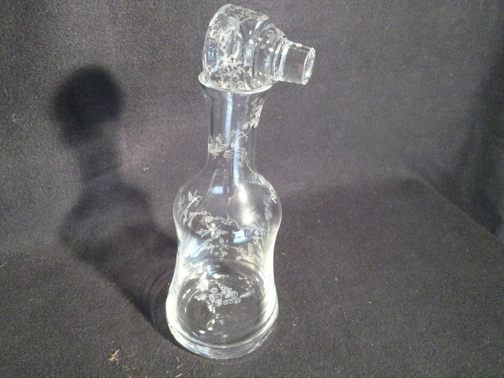 Carafes: Schön ziselierte Dekantier-Weinflasche – D'occasion à Grellingen par Antik-Kontor101 1