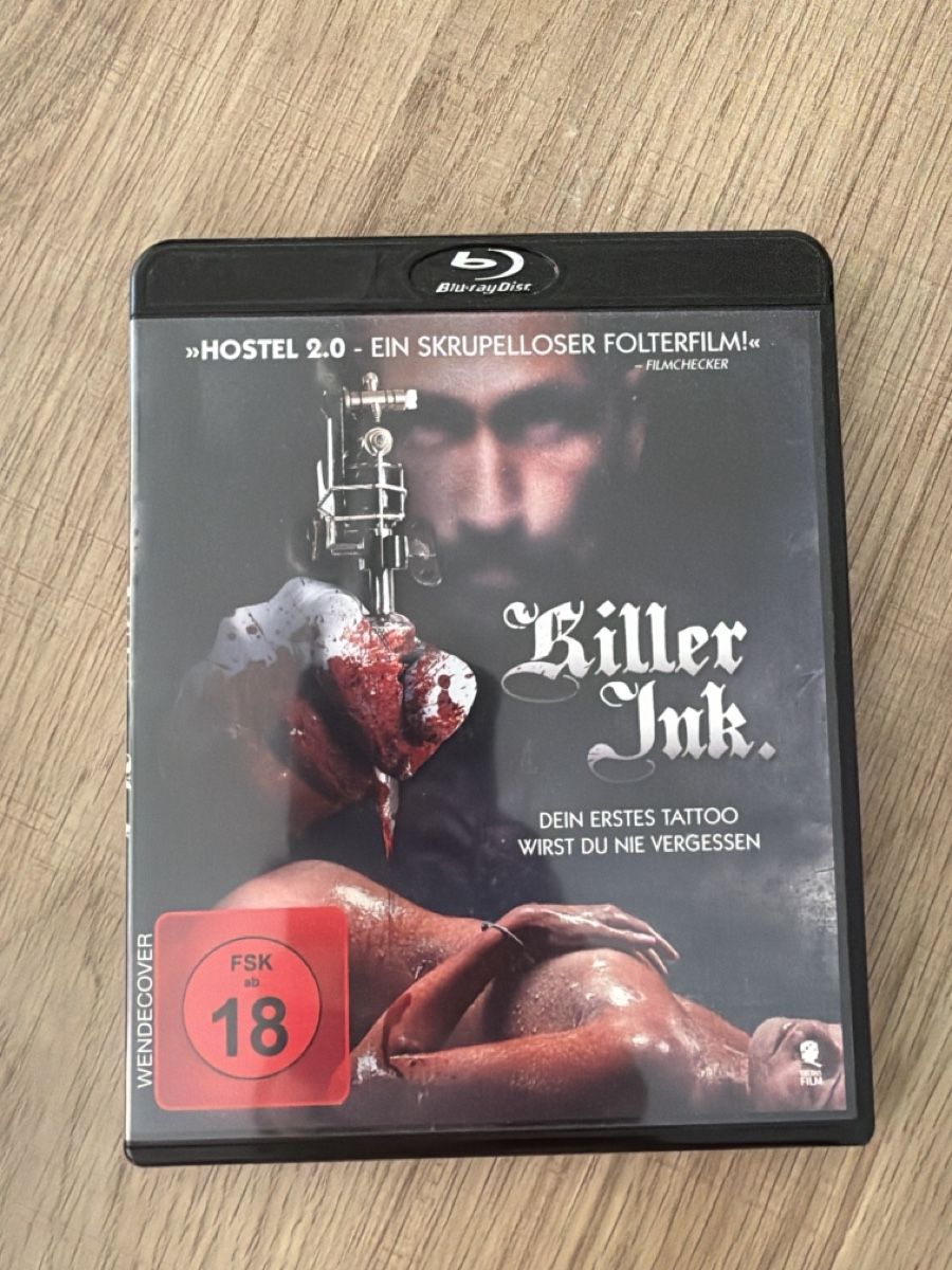 Tous les DVDs: Killer Ink (2014) BluRay – D'occasion à Hagendorn par masterchieff