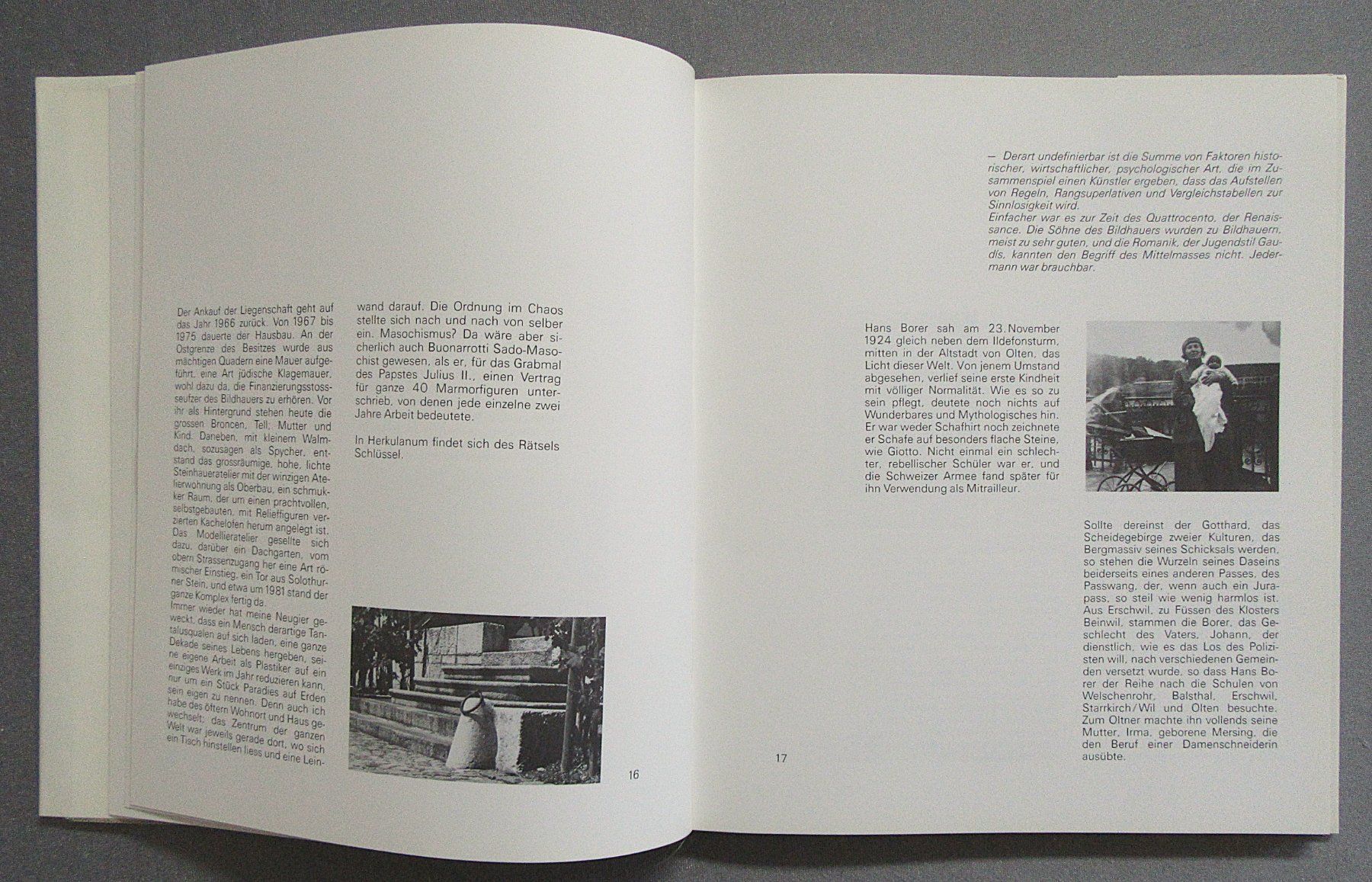 Libri: Hans Borer - Schweizer Bildhauer – Usato da Auenstein venduto da Padabimbim 3