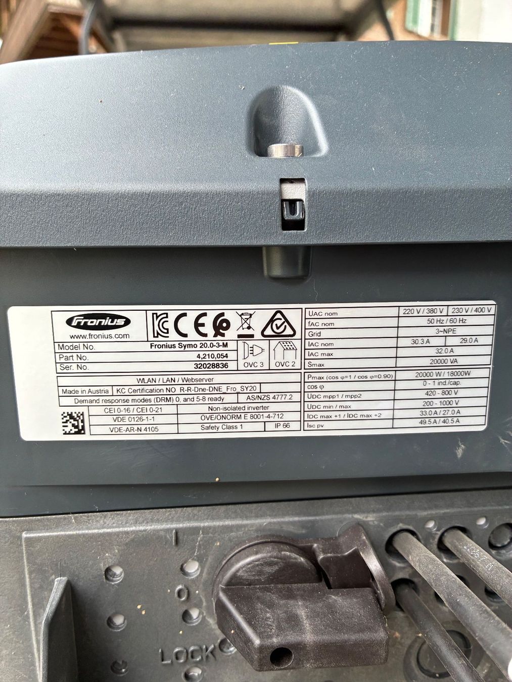 Fronius Inverter: Wechselrichter – Usato da Hünenberg See venduto da BoAr 3