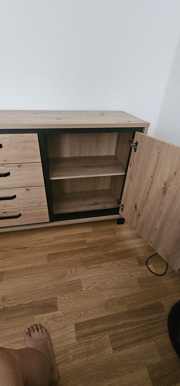 Commodes: Sideboard / Kommode Eiche-Optik Industrial 180 cm – D'occasion à Aadorf par elrale 2