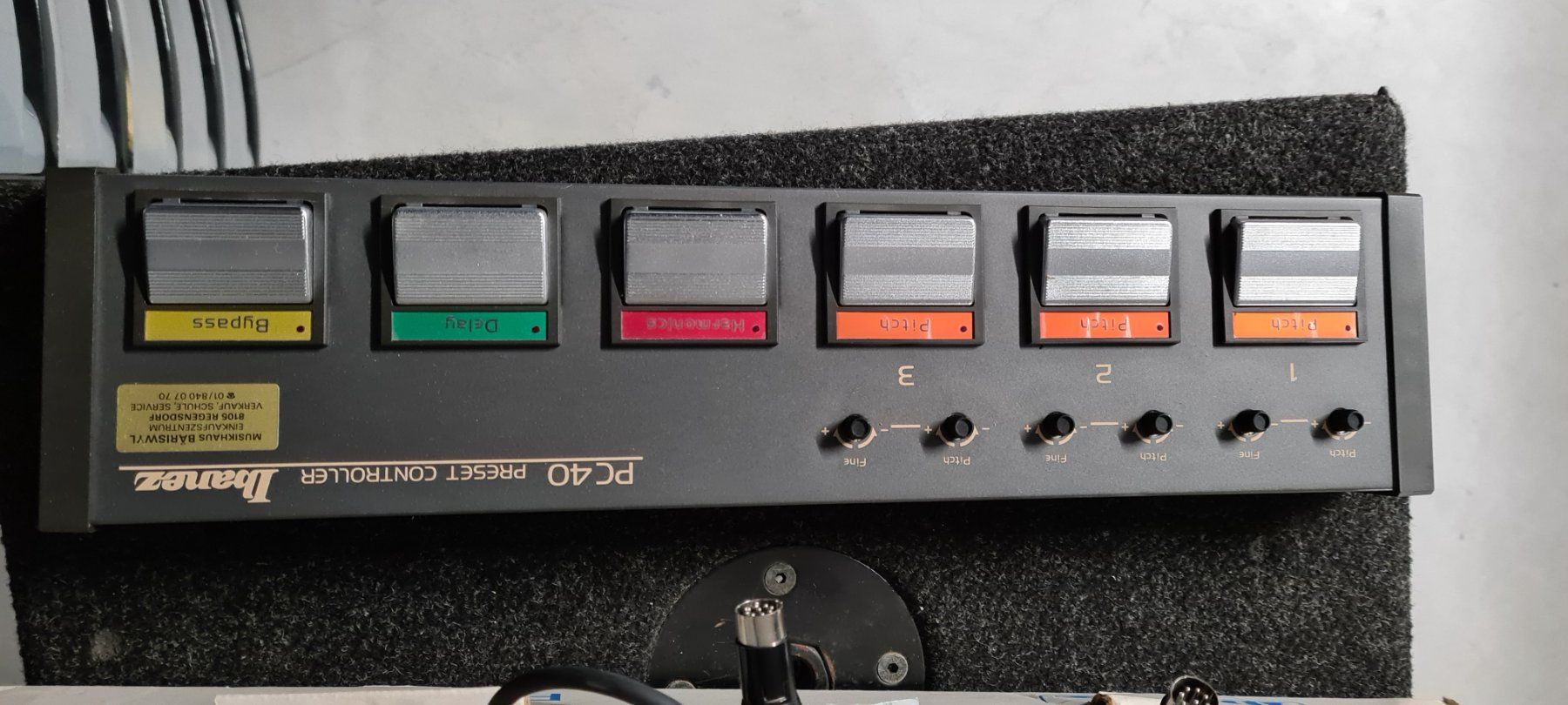 Ibanez Strumenti musicali: Ibanez PC40, Preset Controller, Footswitch  Vintage !!! – Usato da Wallisellen venduto da Roci1 7