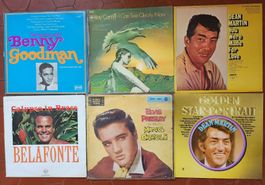 Elvis Presley, Dean Martin & Harry Belafonte Ray Conniff LPs