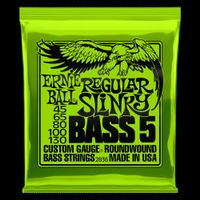 Regular Slinky 5-String Nickel Wound E-Bass Saiten 45-130