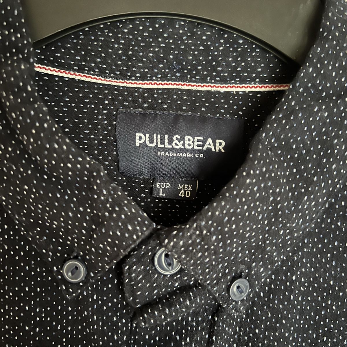 Pull&Bear Camicie: Chemise homme Pull&Bear bleu - Taille L – Usato da Marin-Epagnier venduto da SuziManu 1