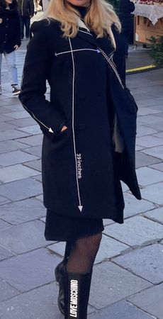 Moschino cappotto tg M/L-chic e elegante-perfetto autunno 👍