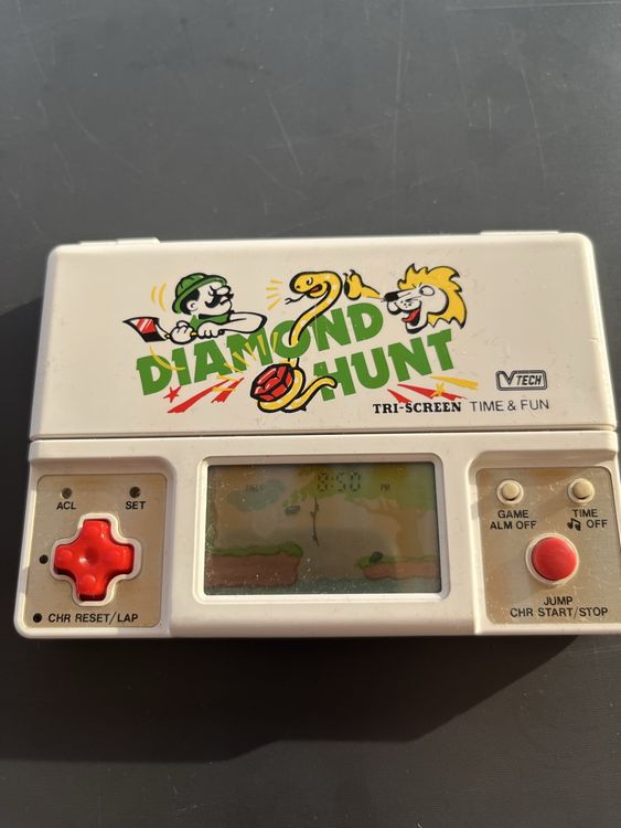 Vtech Diamond Hunt Tri-Screen Time & Fun, Vintage 1982. (Gebraucht) in ...