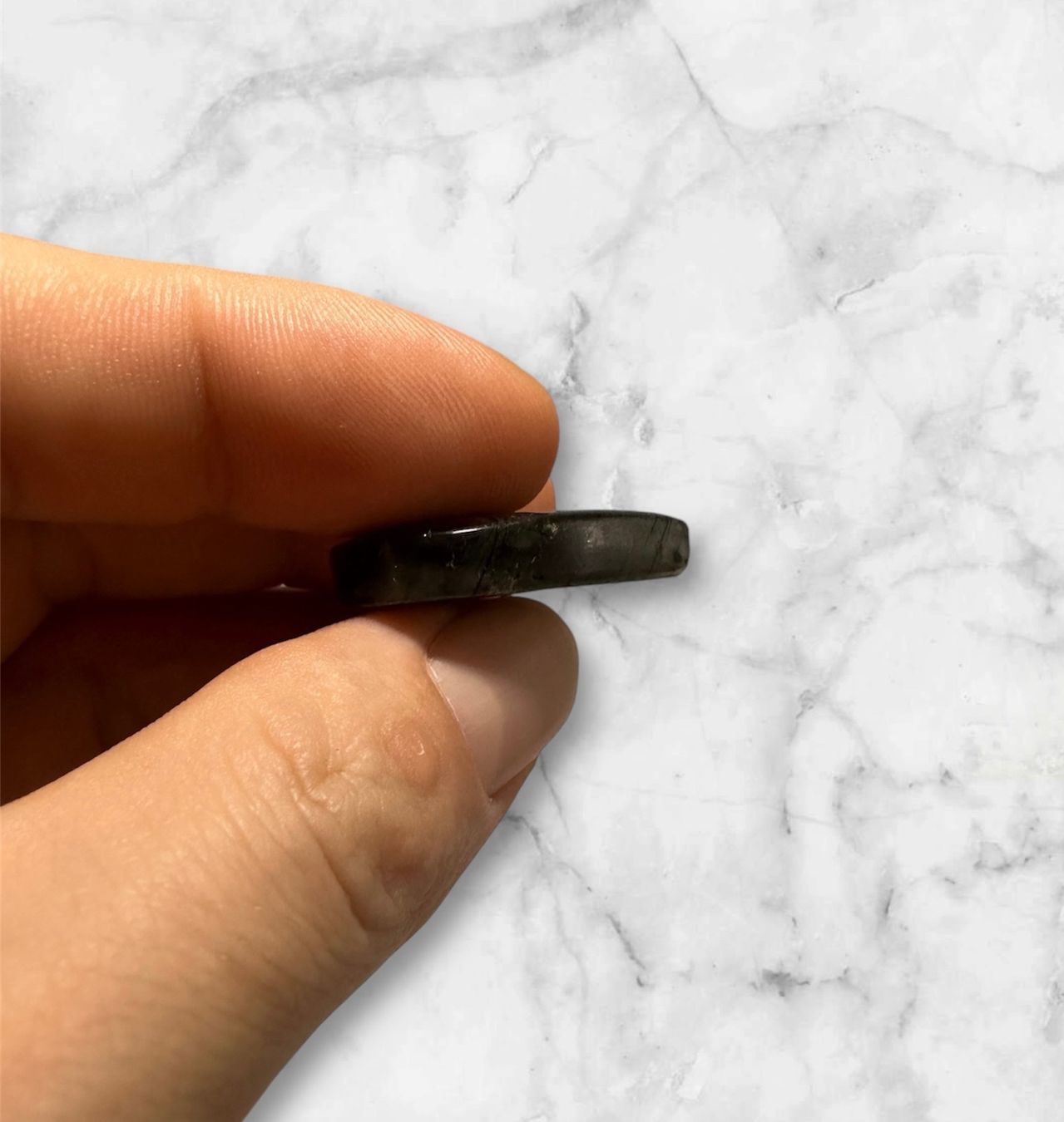 Minerali & Pietre curative: Labradorit Cabochon wunderschön in Violett, 40ct – Nuovo e nell'imballaggio originale da Männedorf venduto da cab_cb8m 2
