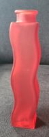 Schöne rote Blumenvase Glasvase Vase