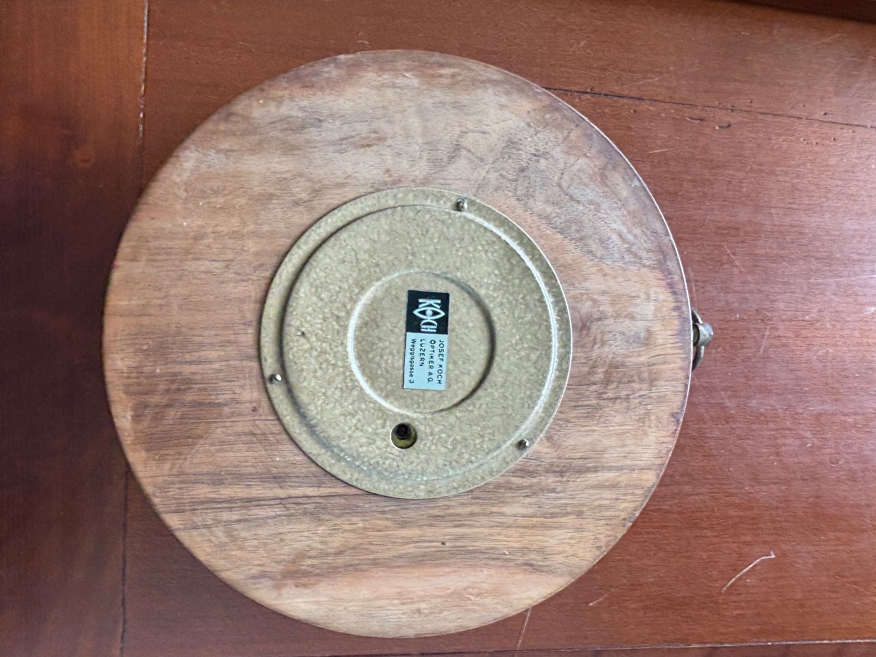 Altri elettrodomestici e apparecchi d’epoca: vintage Barometer Koch Luzern rund 18cm – Usato da THERWIL venduto da Fcbbasel 3