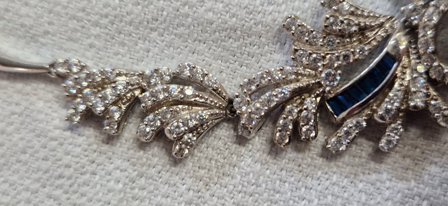 Catenine: SILBER HALSKETTE MIT ZIRKONIA – Usato da Bilten venduto da Mic2022 3