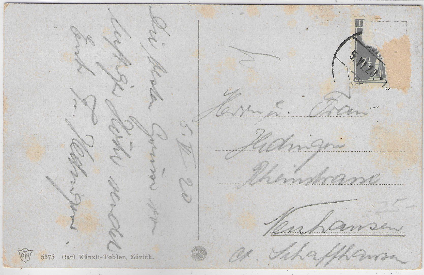 Cartoline postali: Trogen - Generalansicht - Litho – Usato da Ettingen venduto da Kartenplanet 1