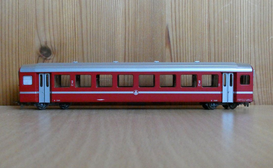 Bemo Modellini di ferrovie: BVZ 2. Kl.wg Bemo H0m Artnr 3271 501 – Usato da Dietlikon venduto da Gruma