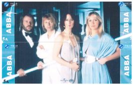 ABBA Motiv Telefonkarten aus China
