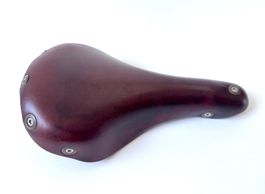Berthoud Cycles Marie Blanque dunkelbrauner Ledersattel