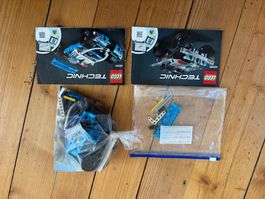 LEGO Fluchtfahrzeug 42090 + Polizei-Verfolgungsauto 42091