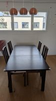 Ausziehbarer Esstisch Ikea (140–220 cm) mit 2 Einlege