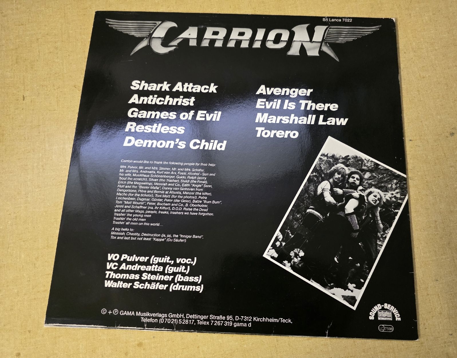 Schallplatten: Carrion Evil Is There  – Gebraucht aus Küssnacht am Rigi von Horoscope 1