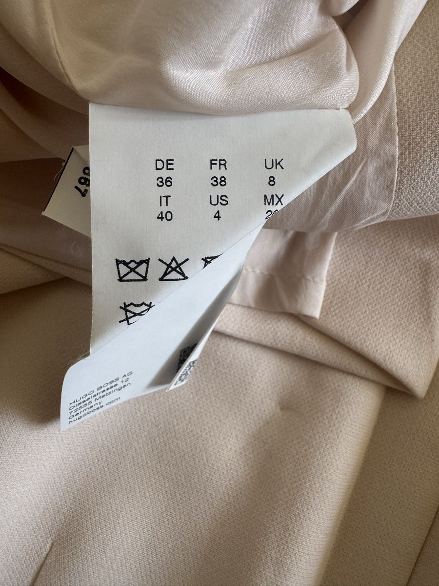 Hugo Boss Gonne: HUGO BOSS Elegante Bleistiftrock, hellrosa, Grösse 36 – Usato da Zürich venduto da Chanelle07 3