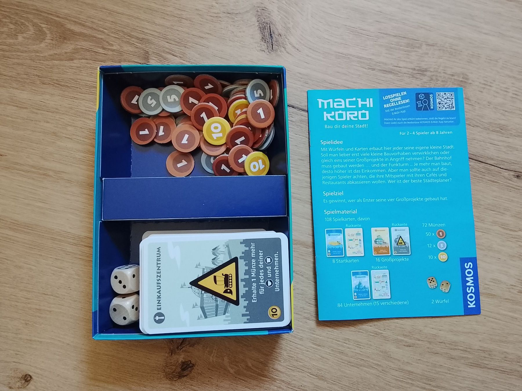 Kosmos Giochi: Machi Koro – Usato da Marbach LU venduto da Dominik1992 2