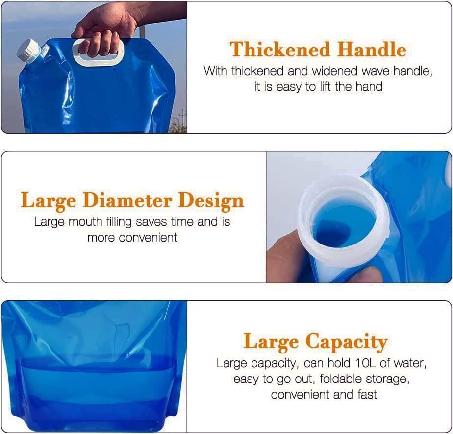 Altro per la casa: 10L Faltbarer Wasserbehälter Tragbar – Nuovo (secondo la descrizione) da Thun venduto da coverall 1
