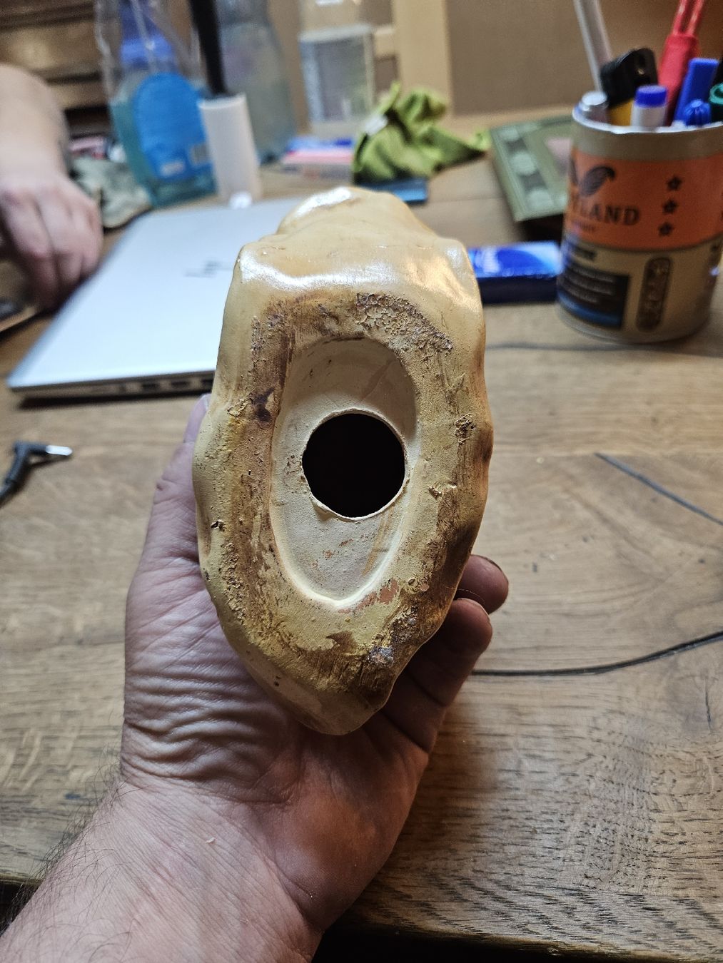 Tutte le decorazioni: 2 Keramik Schnecken ( S1) – Usato da Rorschach venduto da TimelessTrading 3