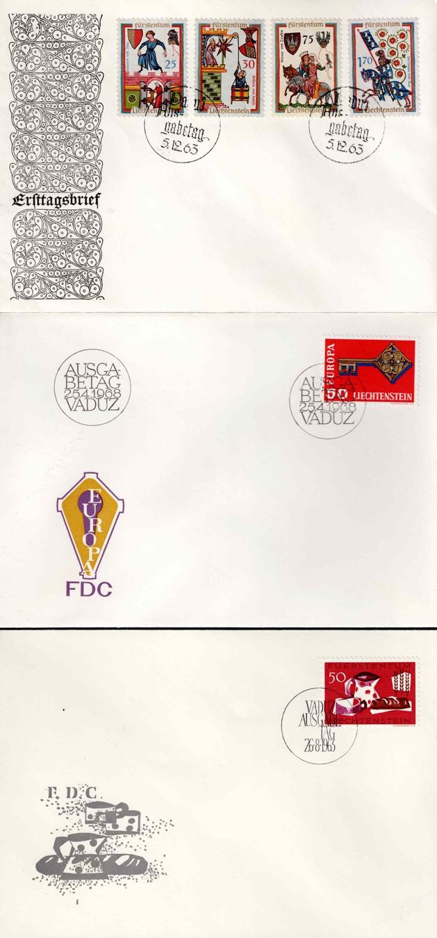 Tutti i francobolli: 10 FDC Pro Vaduz Liechtenstein – Nuovo (secondo la descrizione) da Koblenz venduto da Markenhimmel 1