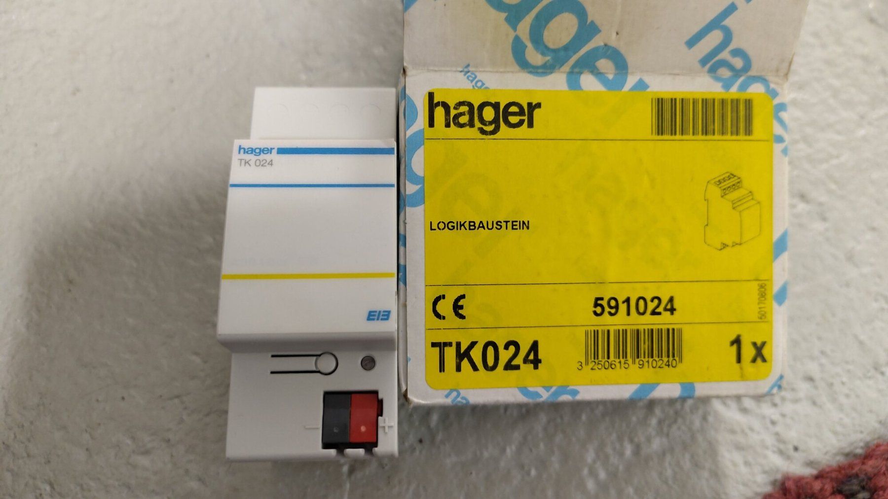 Hager Componenti elettronici: Hager TK024 Logikbaustein EIB/KNX 591024 – Usato da Bischofszell venduto da Fasux