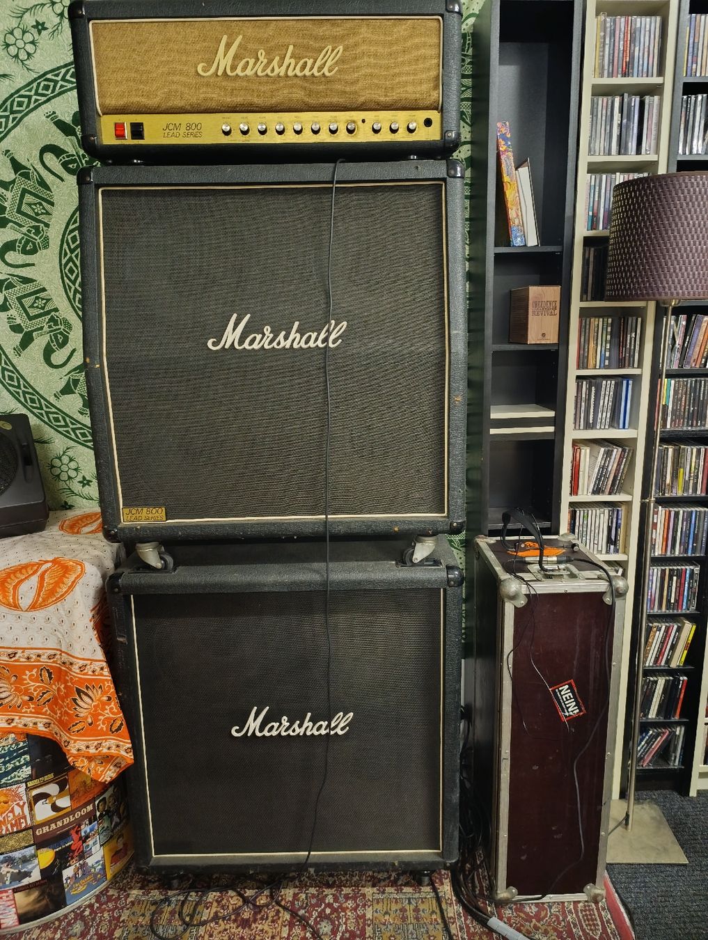 Marshall Amplificatori: Marshall JCM 800 Fullstack mit Case und Zusatzpedal – Usato da Rohrbachgraben venduto da noisenomad 3