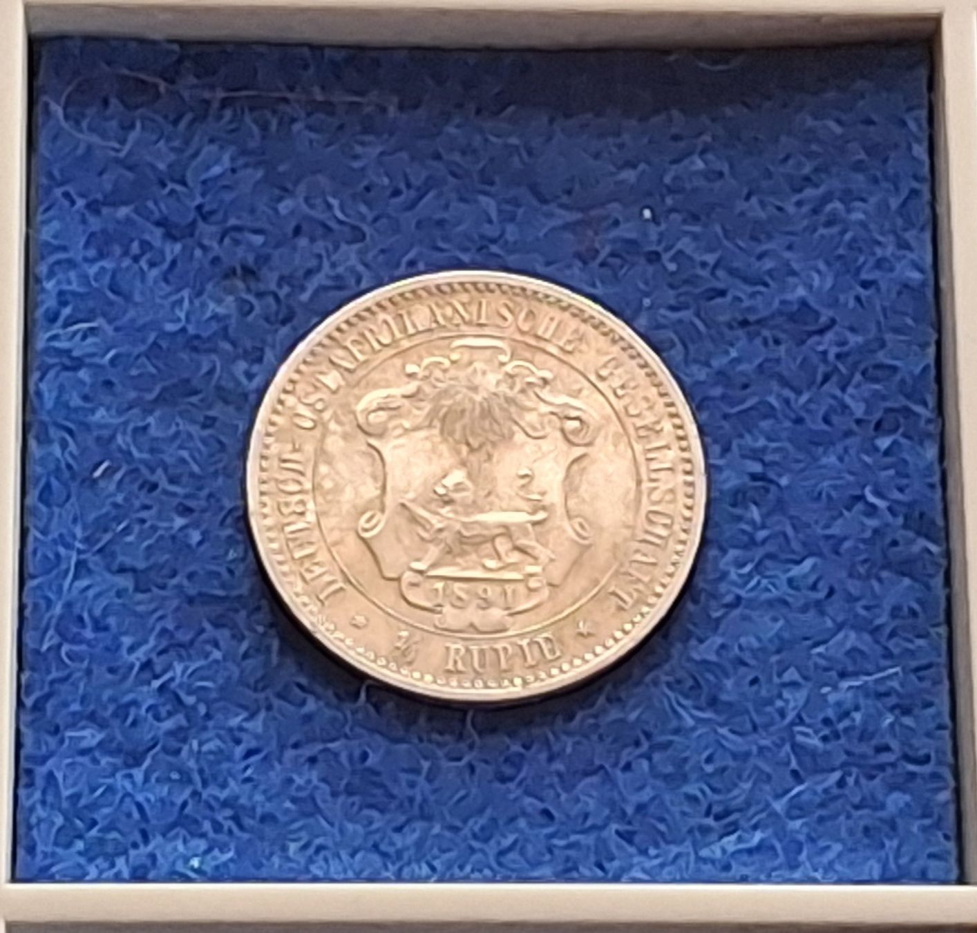 Tutti le monete: DOA - 1/4 RUPIE 1891 – Usato da Boniswil venduto da dpd4coins 3