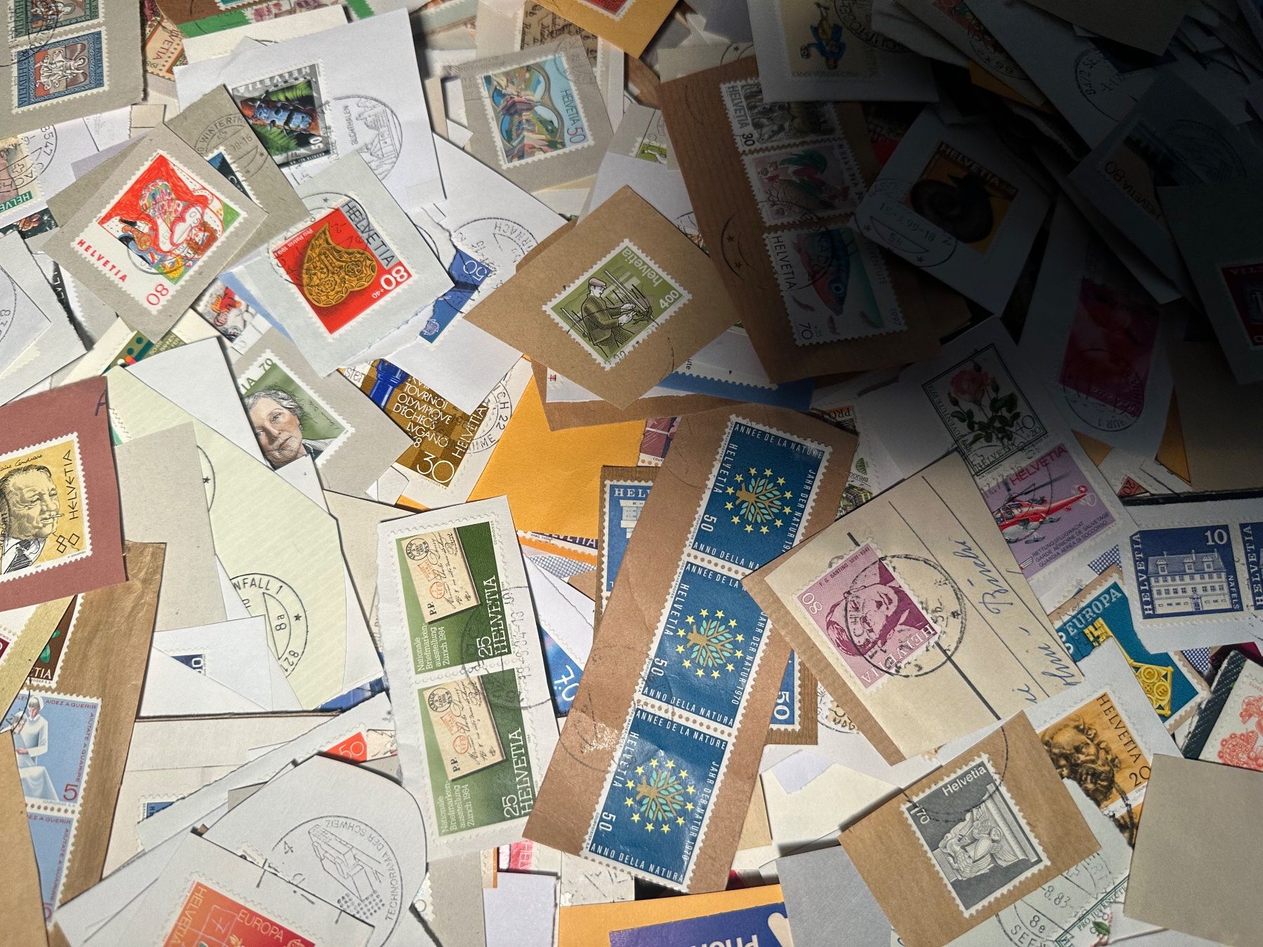 Tutti i francobolli: Briefmarken zum Ablösen Schweiz – Usato da Stettfurt venduto da 2442 3