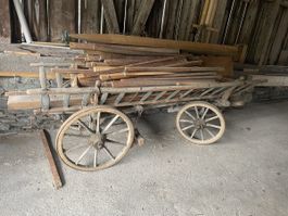 Leiterwagen Antik
