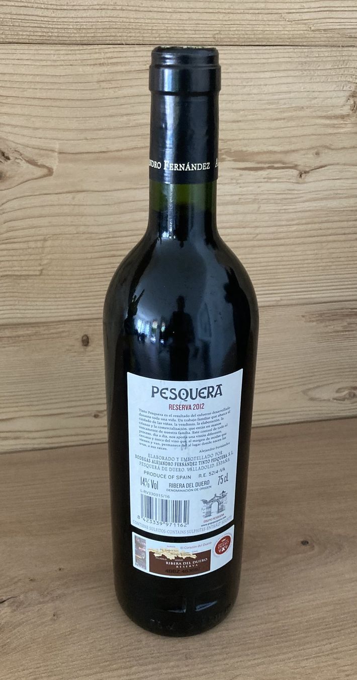 Vino: 2012 Tinto Pesquera Reserva – Nuovo (secondo la descrizione) da Immensee venduto da lubo911 3