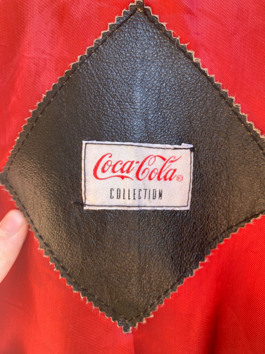 Giacche: Vintage Coca Cola Leather Jacket, Size 52 – Usato da Ballens venduto da CyprienJ 3