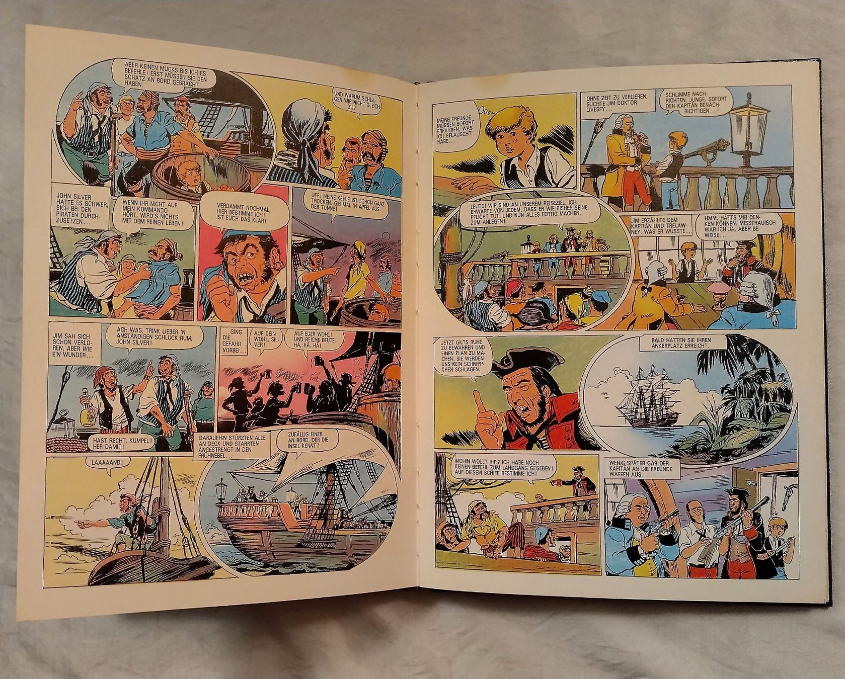 Libri: Robert L. Stevenson - Die Schatzinsel / Buch + Comic – Usato da Bellach venduto da JingleJerry 4
