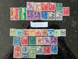 40.90Fr Alte Frankaturware postfrisch ungestempelt Sammlung