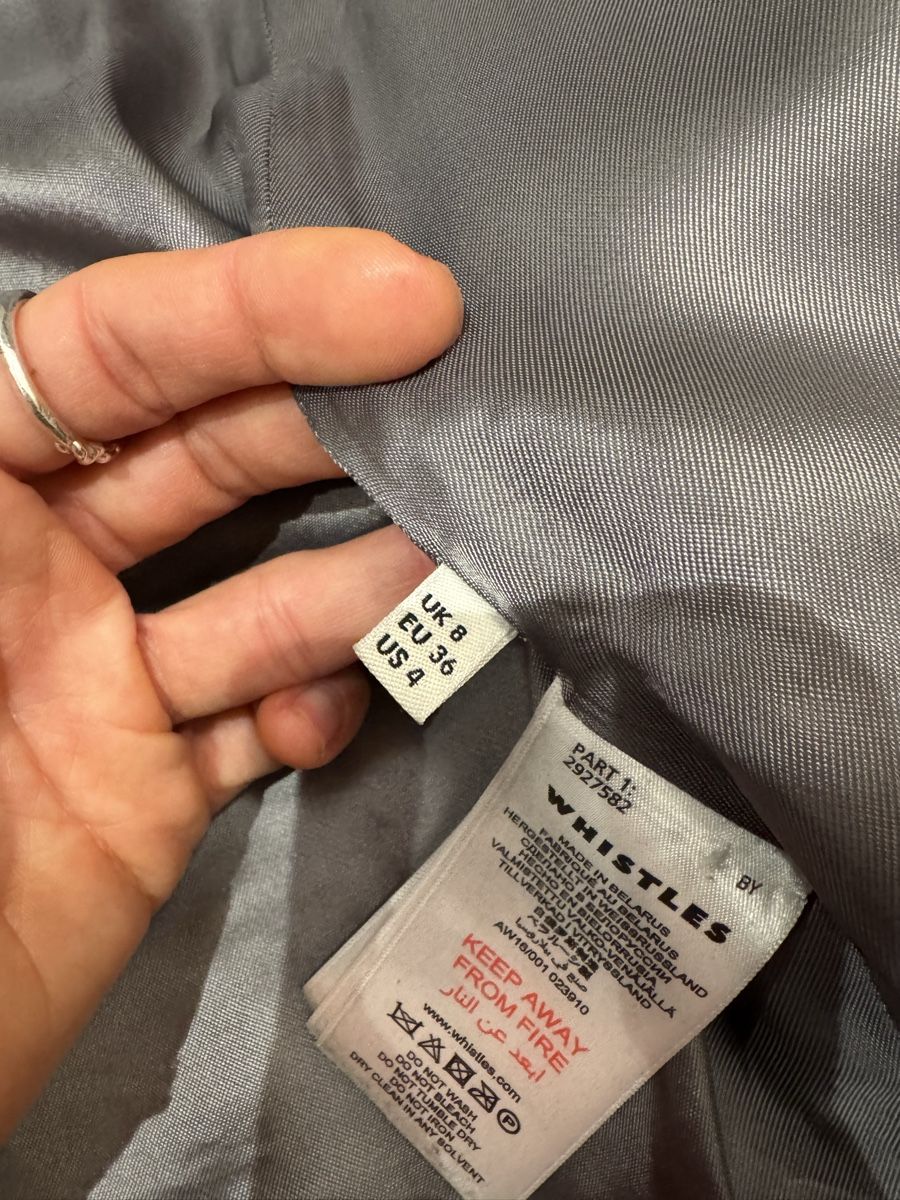 Cappotti: WHISTLES grey wool coat size 36 – Usato da Zürich venduto da gva_r9gs 5